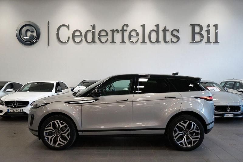 Grå Begagnad 2019 Land Rover Range Rover evoque SUV | 368 800 kr (Dyr) - Bild 1/4