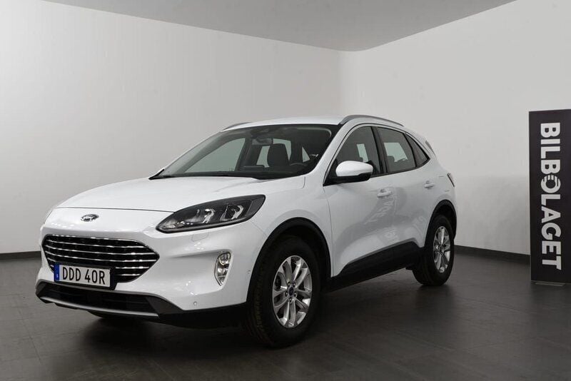 Vit Begagnad 2022 Ford Kuga Titanium SUV | 249 800 kr (Marknadspris) - Bild 1/4