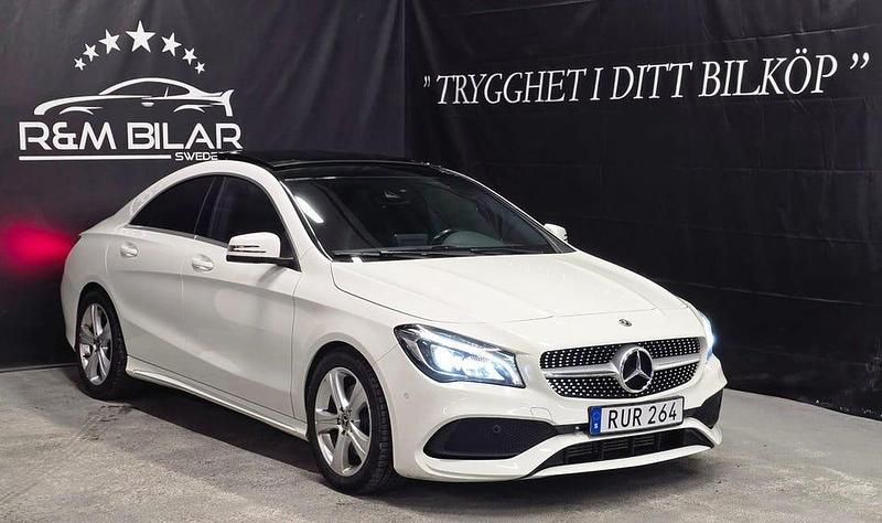 Begagnad Mercedes CLA220 AMG 177 HK (130 kW) 2017 Vit Sedan