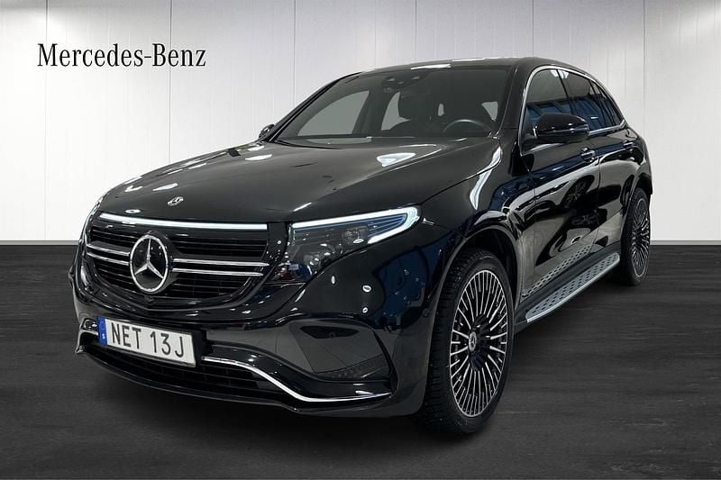 Svart Begagnad 2020 Mercedes EQC400 AMG SUV | 479 900 kr (Marknadspris) - Bild 1/4