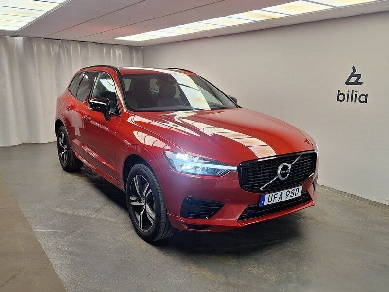 Röd Begagnad 2021 Volvo XC60 R-Design SUV | 364 000 kr (Superpris) - Bild 1/4