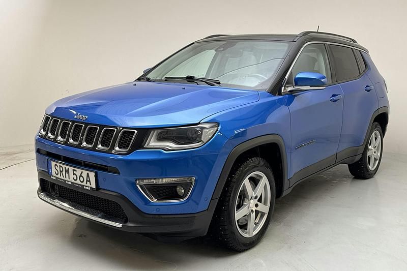 Blå Begagnad 2020 Jeep Compass Limited SUV | 209 000 kr - Bild 1/4