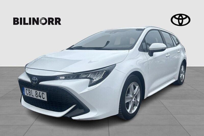Vit Begagnad 2022 Toyota Corolla Kombi | 259 900 kr (Dyr) - Bild 1/4