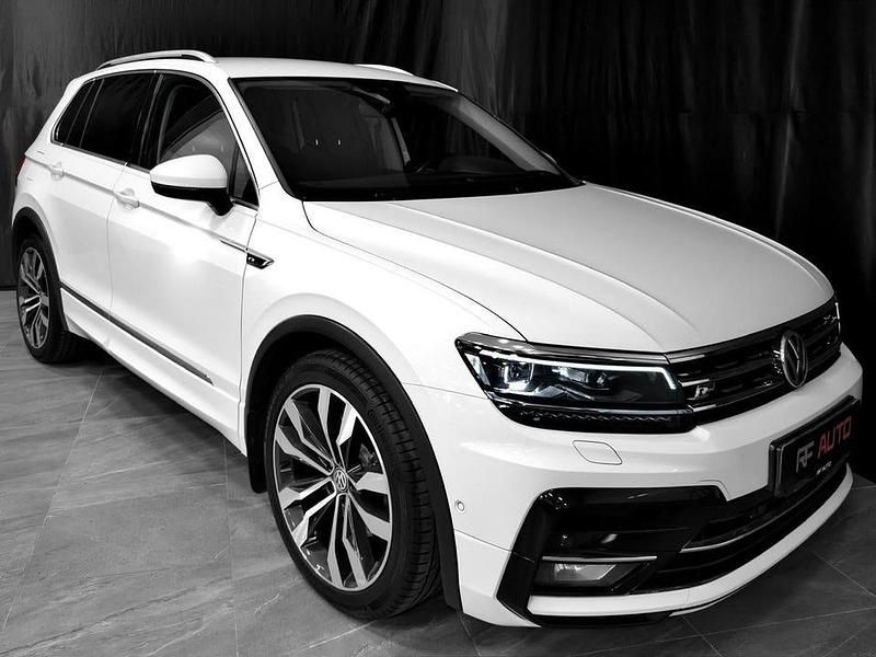 Begagnad VW Tiguan R-line 190 HK (139 kW) 2019 Vit SUV