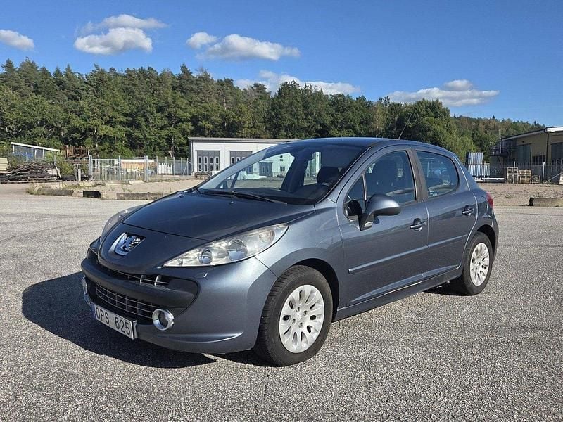 Blå Begagnad 2007 Peugeot 207 Sport Halvkombi | 24 000 kr (Marknadspris) - Bild 1/4