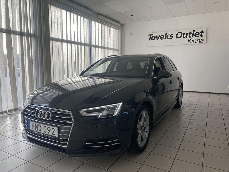 Grå Begagnad 2018 Audi A4 Proline Kombi | 229 900 kr (Marknadspris) - Bild 1/4
