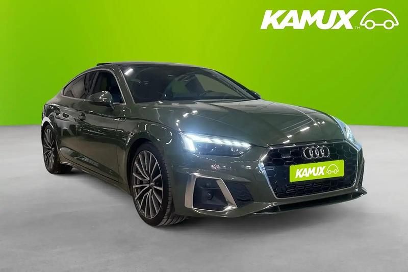 Begagnad Audi A5 245 HK (180 kW) 2020 Grön Sportkupé