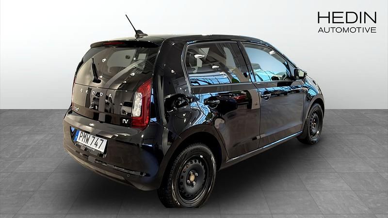 Begagnad Skoda Citigo-e IV 61 kW (83 HK) 2020 Svart Halvkombi