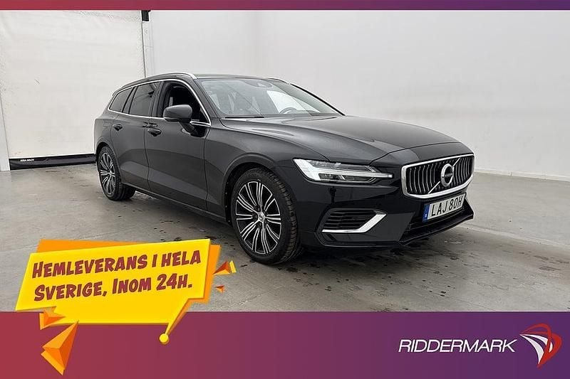 Svart Begagnad 2021 Volvo V60 Kombi | 289 800 kr (Marknadspris) - Bild 1/3