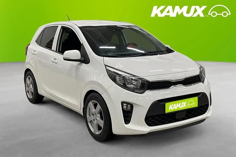 Vit Begagnad 2017 Kia Picanto Launch Edition Halvkombi | 99 800 kr (Bra pris) - Bild 1/4