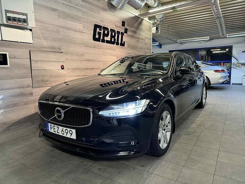 Svart Begagnad 2017 Volvo V90 Kombi | 139 900 kr (Marknadspris) - Bild 1/4