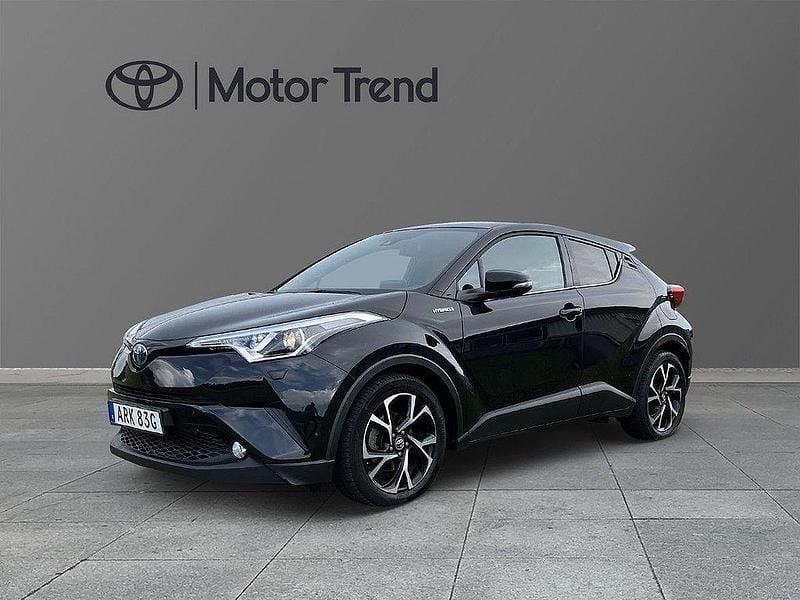 Svart Begagnad 2019 Toyota C-HR Edition SUV | 210 000 kr (Marknadspris) - Bild 1/3