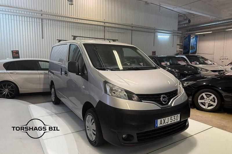 Silver Begagnad 2014 Nissan NV200 Van | 59 900 kr (Marknadspris) - Bild 1/3