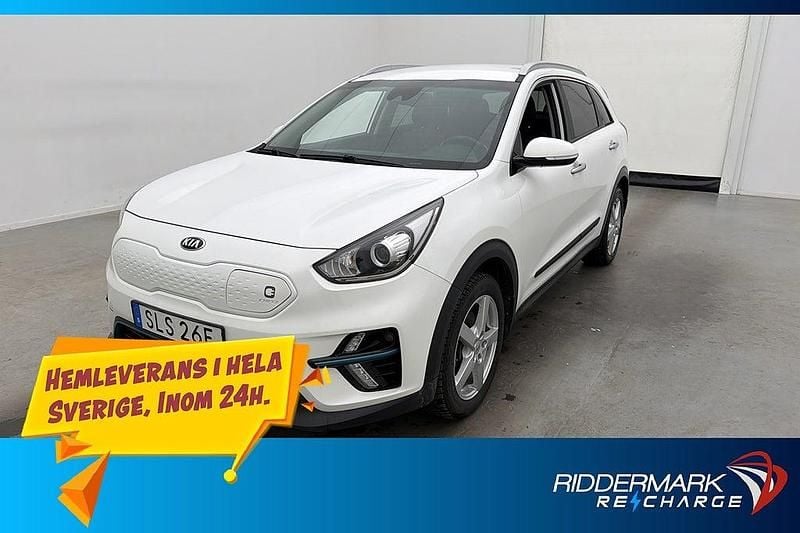 Vit Begagnad 2018 Kia e-Niro Advance SUV | 174 800 kr (Marknadspris) - Bild 1/3