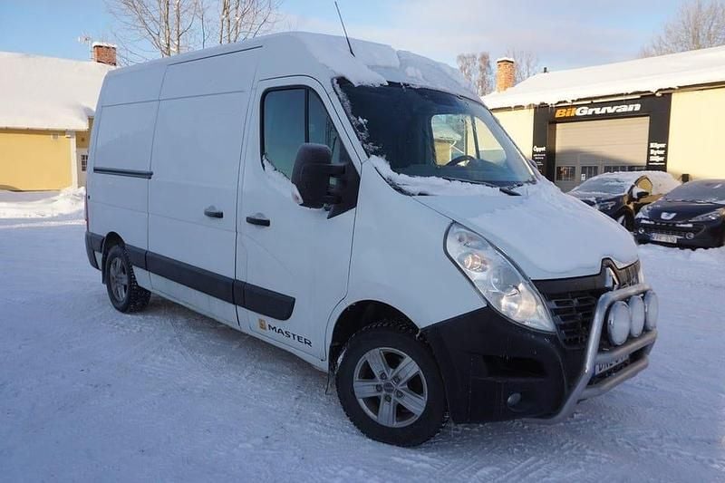 Vit Begagnad 2015 Renault Master Van | 114 900 kr (Marknadspris) - Bild 1/4