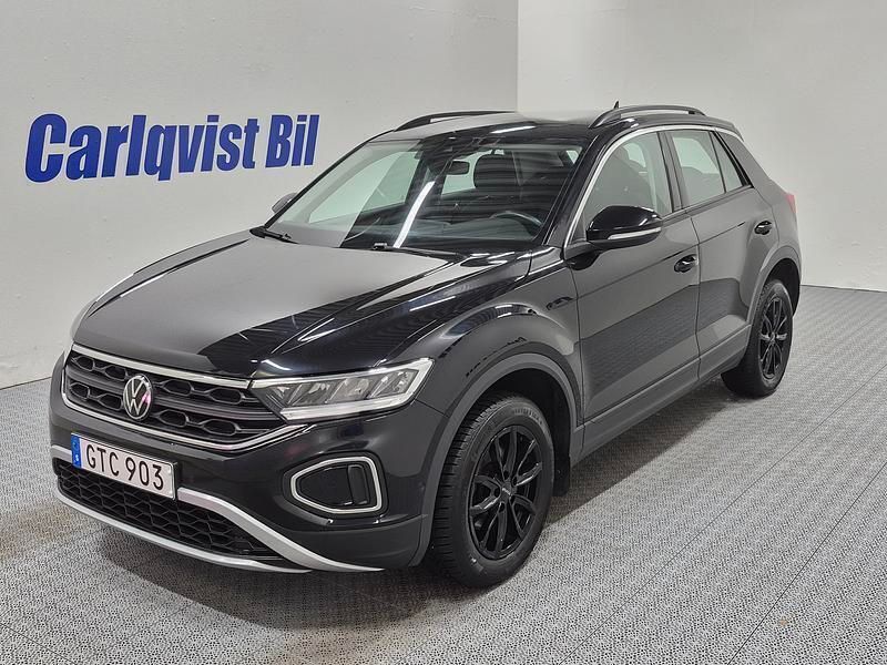 Svart metallic Begagnad 2022 VW T-Roc SUV | 199 000 kr (Bra pris) - Bild 1/4