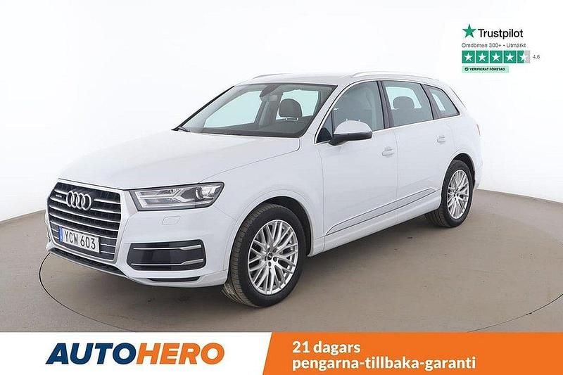Vit Begagnad 2016 Audi Q7 SUV | 330 000 kr (Superpris) - Bild 1/4