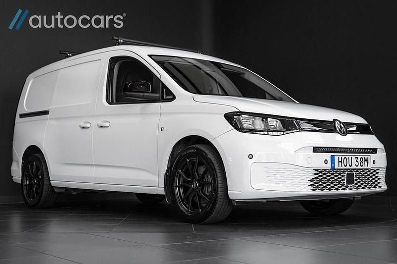Vit Begagnad 2021 VW Caddy Maxi SE Minibuss | 348 750 kr (Dyr) - Bild 1/4