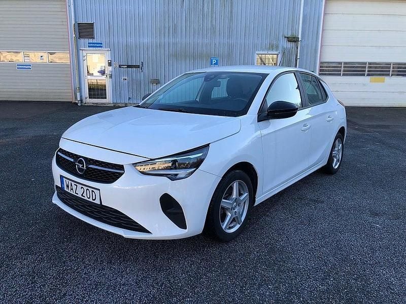 Vit Begagnad 2023 Opel Corsa Halvkombi | 108 500 kr (Superpris) - Bild 1/4