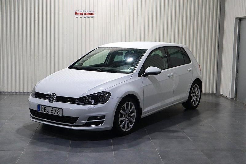 Vit Begagnad 2014 VW Golf VII GT Halvkombi | 139 900 kr (Marknadspris) - Bild 1/4