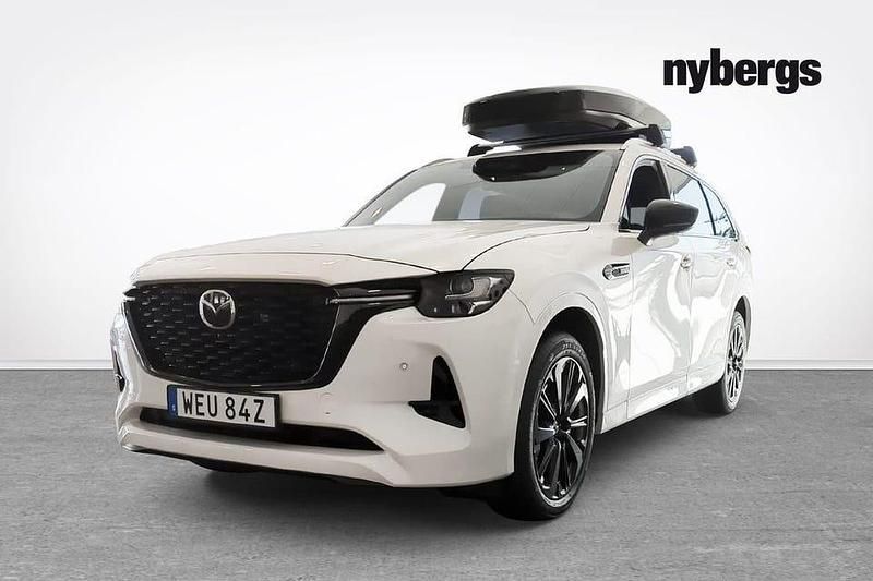 Vit Ny 2025 Mazda CX-80 Homura-Line SUV | 639 900 kr (Marknadspris) - Bild 1/4