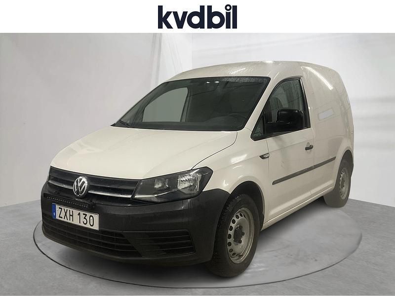 Vit Begagnad 2018 VW Caddy Minibuss | 119 000 kr (Bra pris) - Bild 1/3
