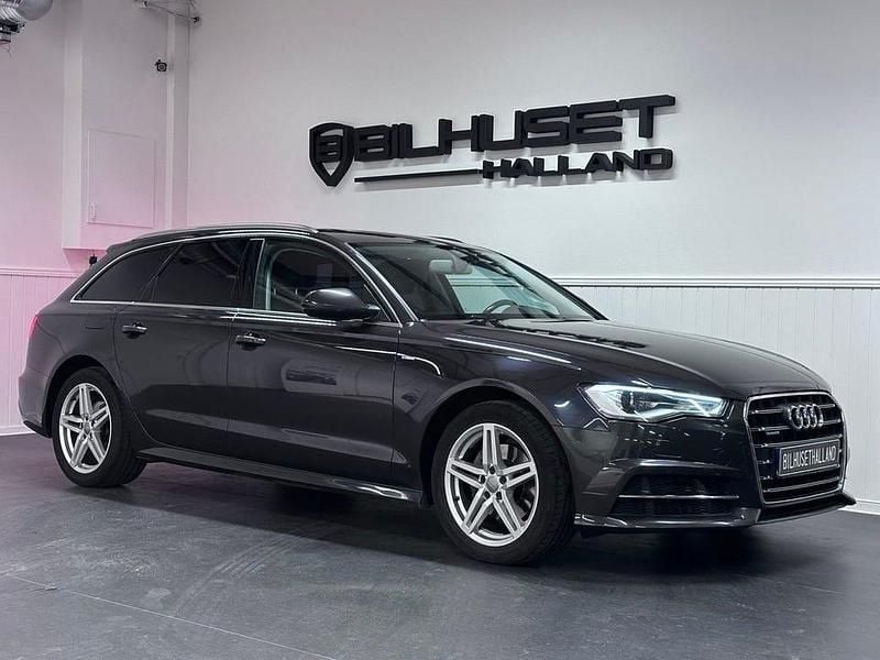 Begagnad Audi A6 S-Line 190 HK (139 kW) 2017 Grå Kombi