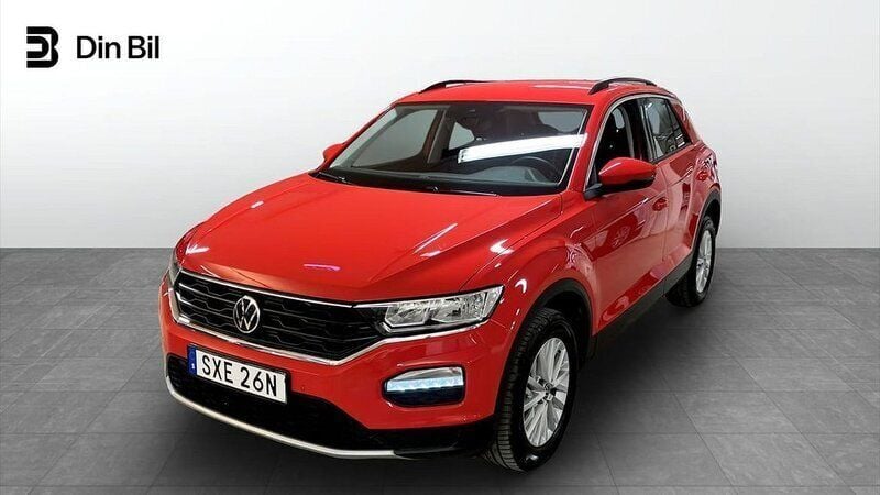 Röd Begagnad 2021 VW T-Roc SUV | 239 500 kr (Bra pris) - Bild 1/4