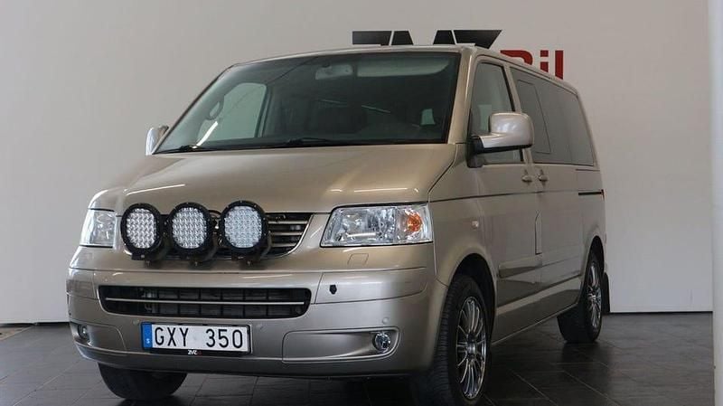 Grå Begagnad 2008 VW Multivan Highline Van | 139 900 kr (Marknadspris) - Bild 1/4