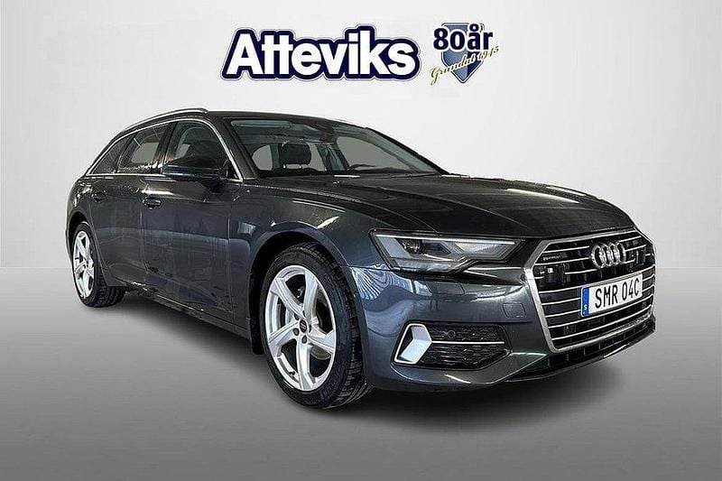 Manhattangrå metallic Begagnad 2023 Audi A6 Sport Kombi | 389 900 kr (Bra pris) - Bild 1/4