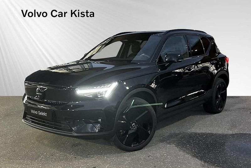 Svart Begagnad 2025 Volvo EX40 Performance SUV | 539 900 kr (Bra pris) - Bild 1/3