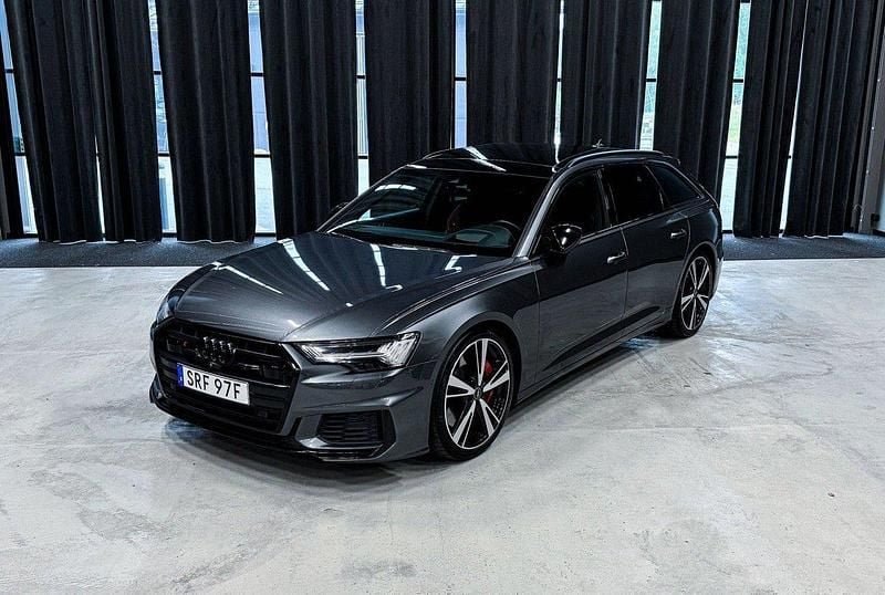 Grå Begagnad 2022 Audi S6 Premium Kombi | 619 900 kr (Lite dyr) - Bild 1/4