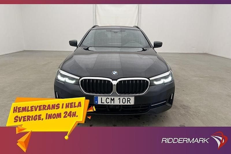 Begagnad BMW 520 190 HK (139 kW) 2021 Svart Kombi