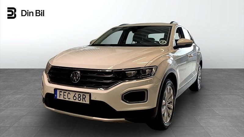 Vit Begagnad 2020 VW T-Roc SUV | 239 900 kr (Marknadspris) - Bild 1/4