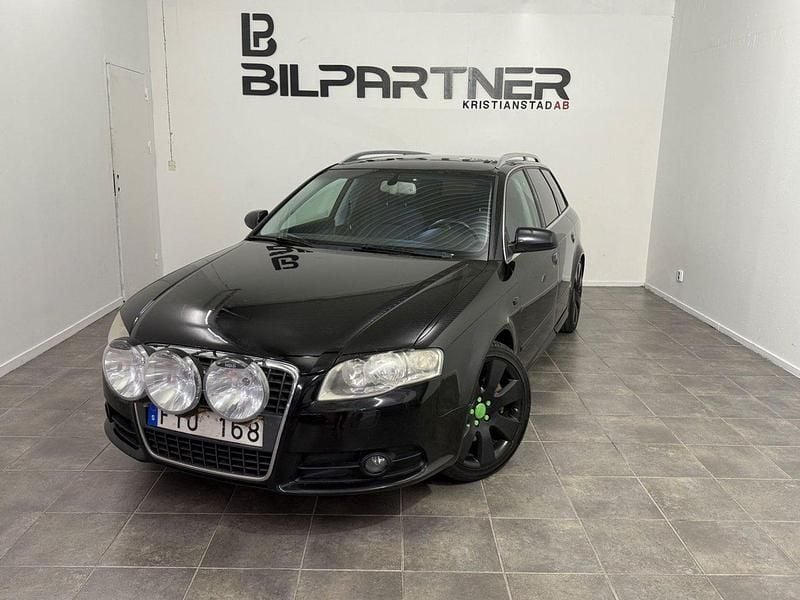 Svart Begagnad 2007 Audi A4 S-Line Kombi | 69 900 kr (Marknadspris) - Bild 1/4