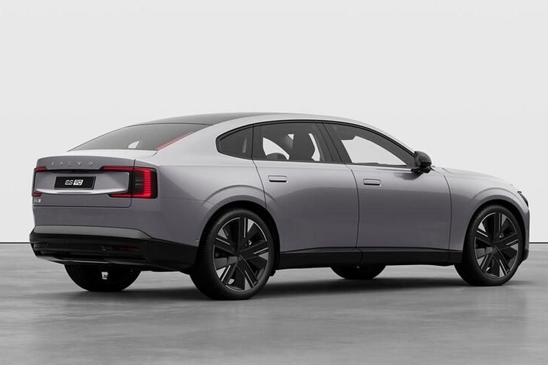 Ny Volvo ES90 Performance 500 kW (680 HK) 2026 Silver Sedan