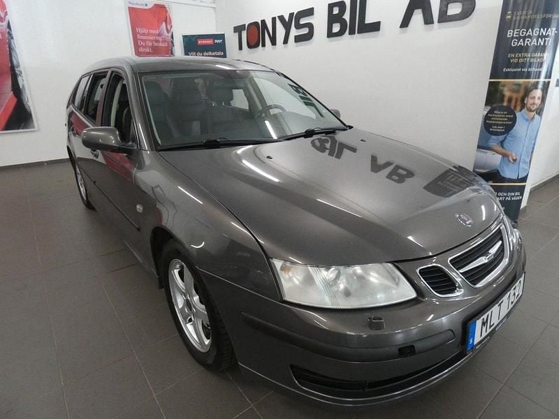 Brun Begagnad 2007 Saab 9-3 Vector Kombi | 29 900 kr (Marknadspris) - Bild 1/4