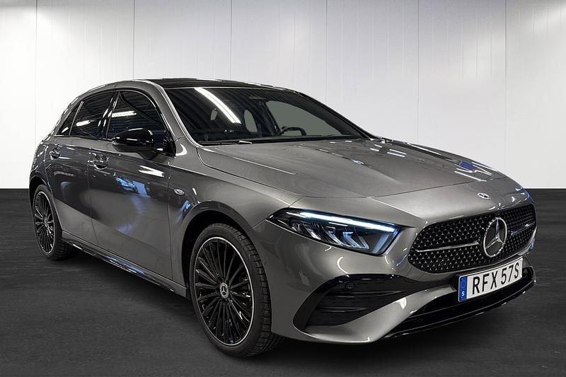 Begagnad Mercedes A250 Advanced 218 HK (160 kW) 2025 Grå Halvkombi