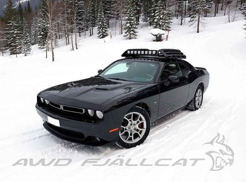Svart Begagnad 2017 Dodge Challenger Sportkupé | 439 000 kr (Lite dyr) - Bild 1/4