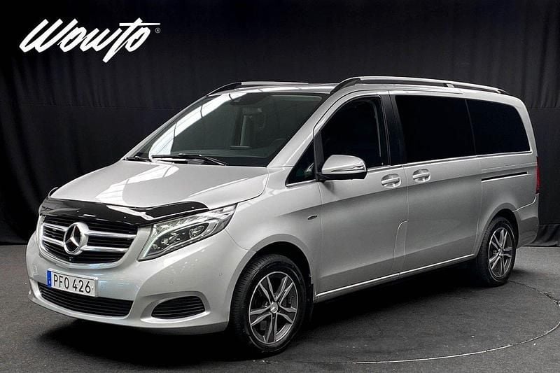 Silver Begagnad 2017 Mercedes V250 Avantgarde Minibuss | 449 800 kr (Marknadspris) - Bild 1/3