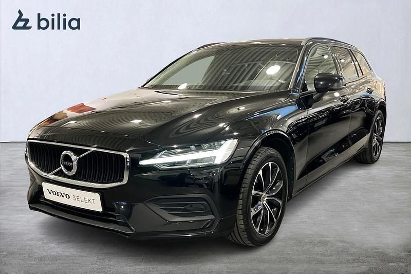 Svart Begagnad 2019 Volvo V60 Momentum Kombi | 249 900 kr (Marknadspris) - Bild 1/3