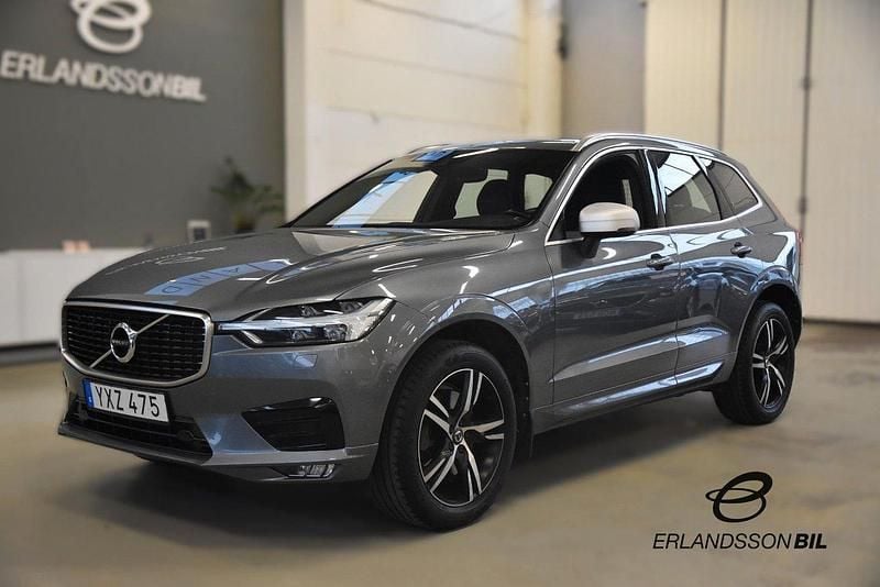Grå Begagnad 2017 Volvo XC60 R-Design SUV | 289 900 kr (Dyr) - Bild 1/4