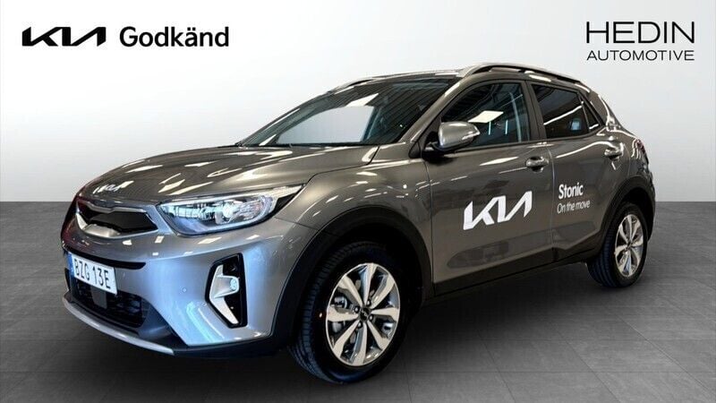 Grå (grey) Ny 2025 Kia Stonic 4 SUV | 277 900 kr - Bild 1/4