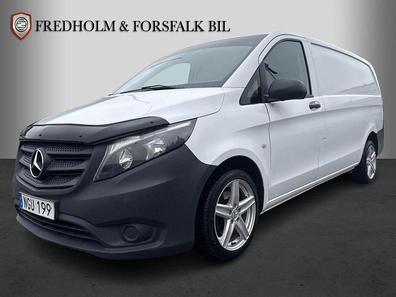 Vit Begagnad 2016 Mercedes Vito Minibuss | 109 000 kr (Marknadspris) - Bild 1/4