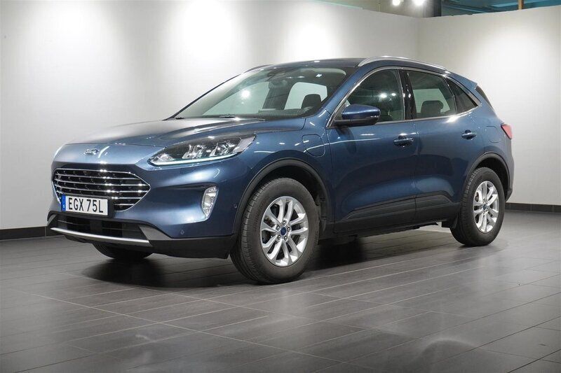 Blå Begagnad 2022 Ford Kuga Titanium SUV | 254 800 kr (Bra pris) - Bild 1/4