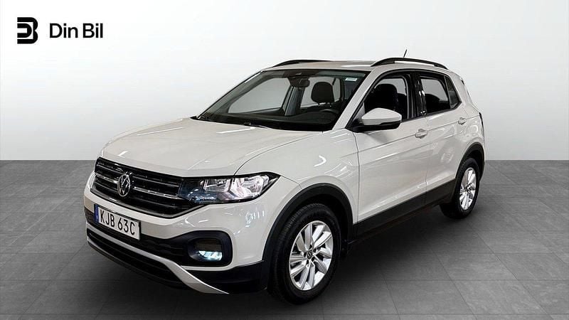 Grå Begagnad 2022 VW T-Cross Life SUV | 189 800 kr (Marknadspris) - Bild 1/4
