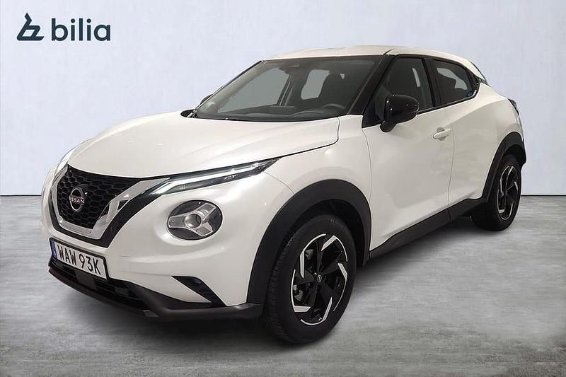 Vit Begagnad 2023 Nissan Juke Acenta+ SUV | 199 000 kr (Marknadspris) - Bild 1/3