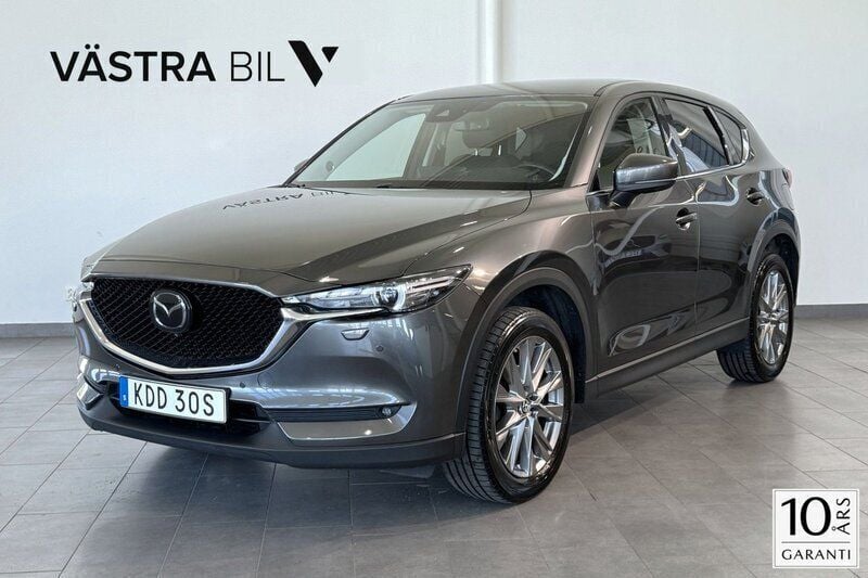 Grå Begagnad 2020 Mazda CX-5 Optimum SUV | 294 900 kr (Marknadspris) - Bild 1/4