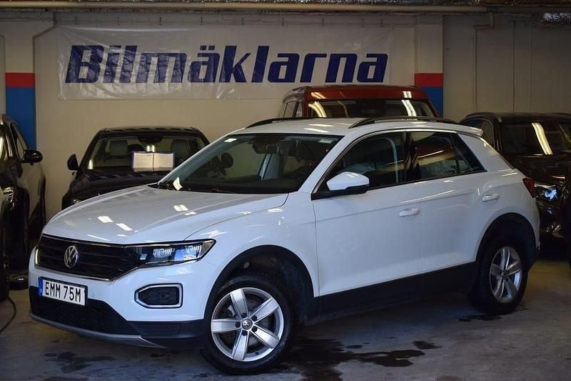 Vit Begagnad 2020 VW T-Roc S SUV | 189 000 kr (Bra pris) - Bild 1/4