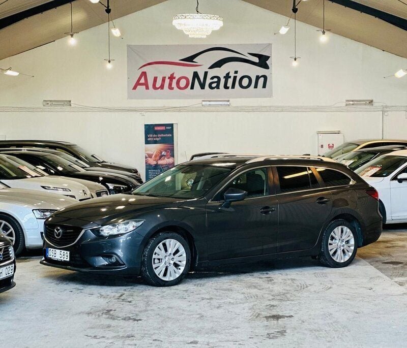 Grå Begagnad 2013 Mazda 6 Kombi | 109 900 kr (Marknadspris) - Bild 1/4